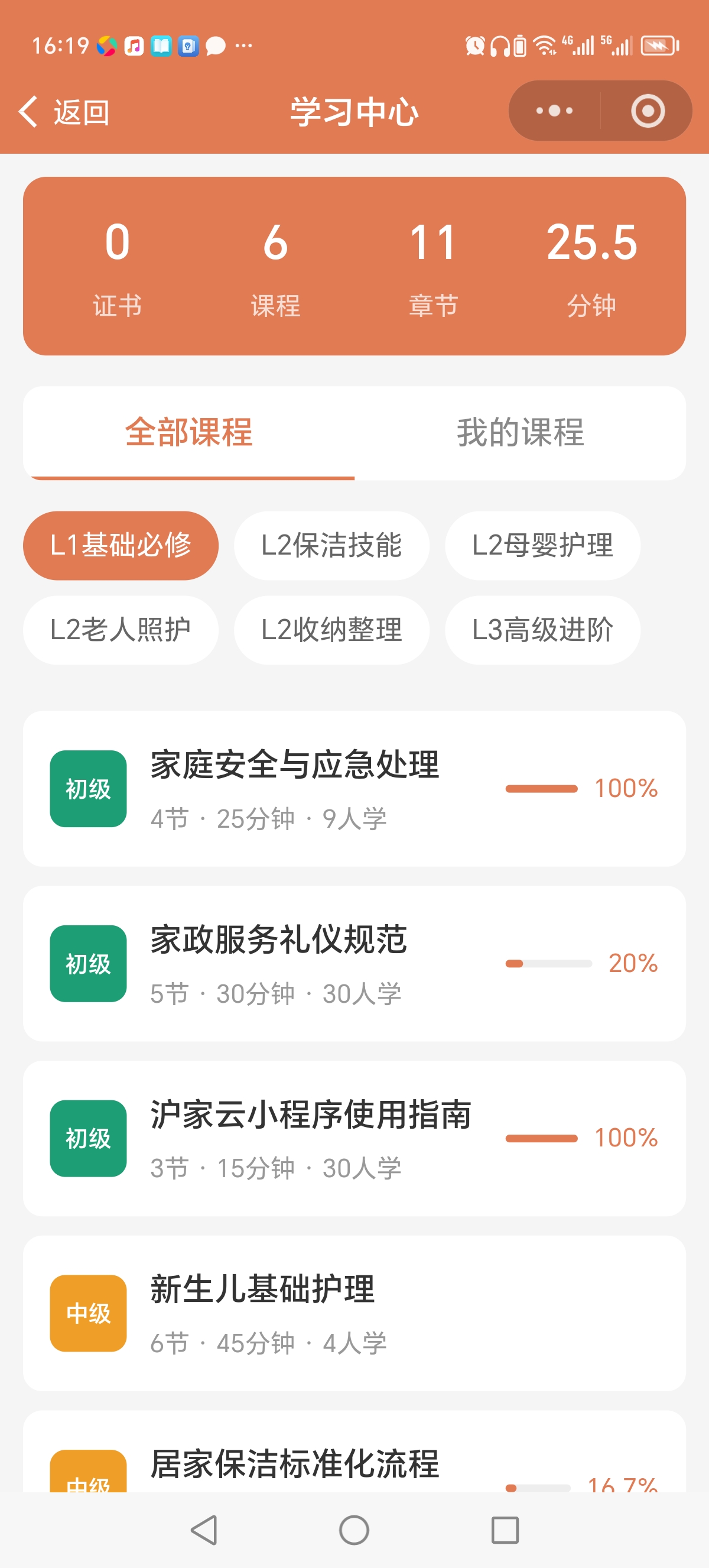 培训中心 - 三阶课程体系
